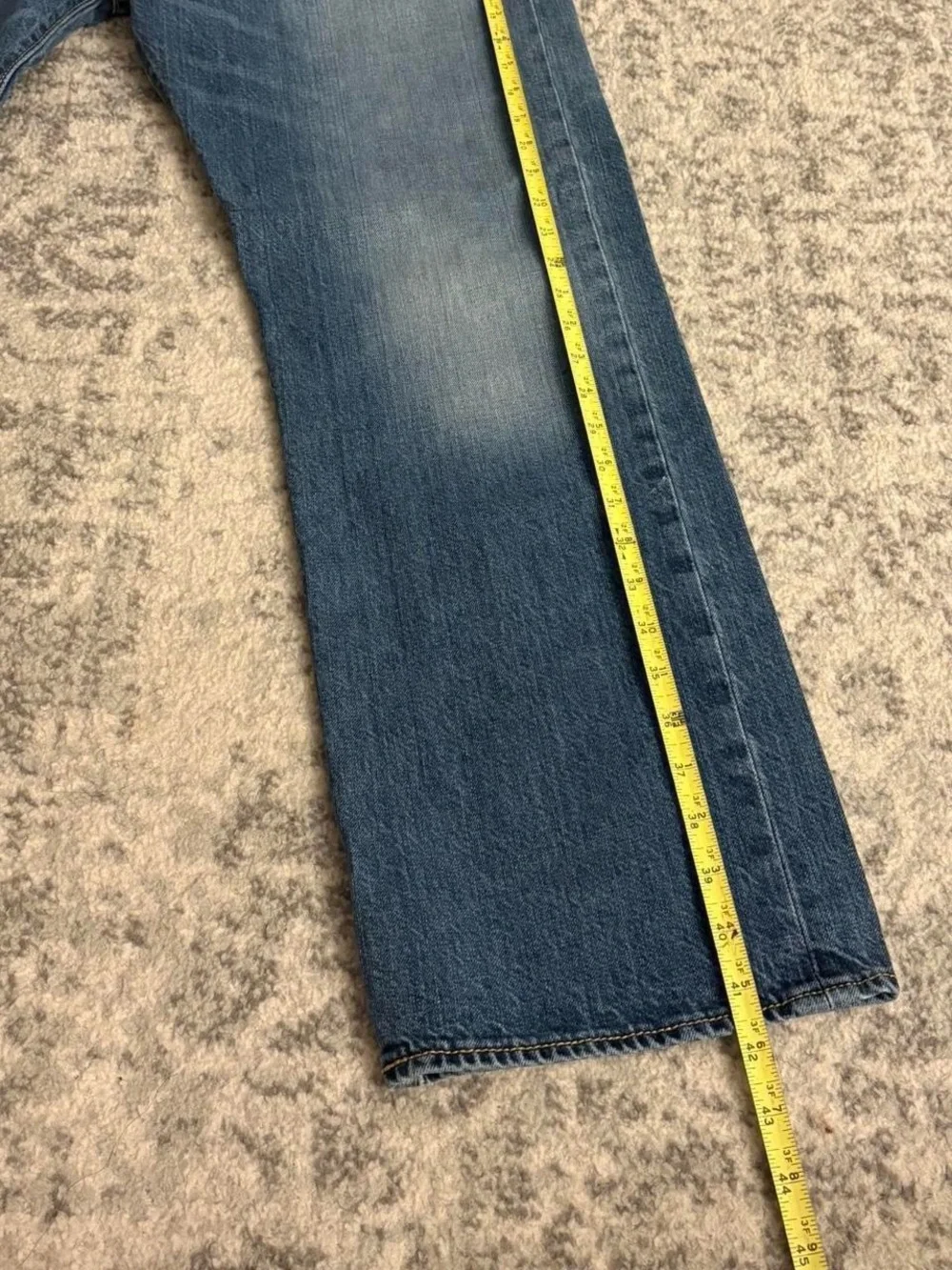 Mens Levi 501 Blue Jeans Size 38/32